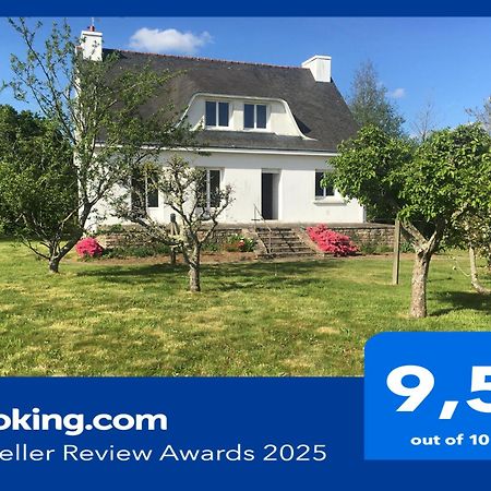 Maison Bretonne 7 Personnes Mellac Esterno foto