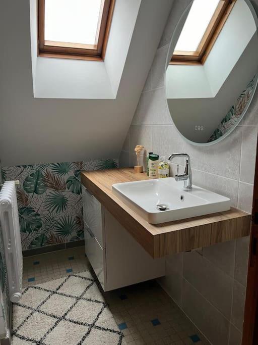 Maison Bretonne 7 Personnes Mellac Esterno foto
