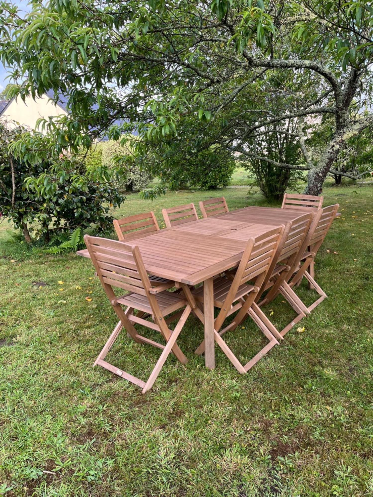 Maison Bretonne 7 Personnes Mellac Esterno foto