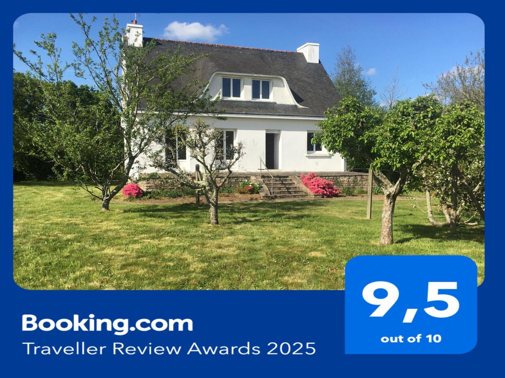 Maison Bretonne 7 Personnes Mellac Esterno foto